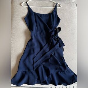 Elegant Navy Blue Dress